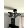 Plafond Molekyl - Schwarz/Rauchgrau