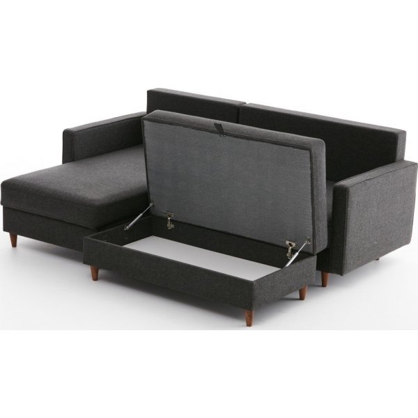 Eca Diwansofa links - Anthrazit