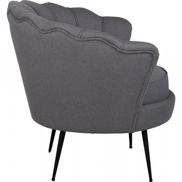 Ballini Sessel - Grauer Stoff