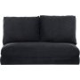 Taida 2-Sitzer Schlafsofa - Schwarz