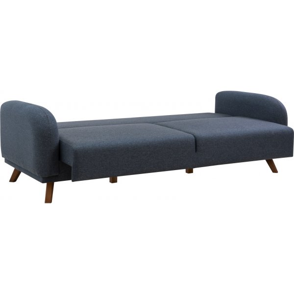 Kronos 3-Sitzer-Schlafsofa Dunkelblau
