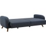 Kronos 3-Sitzer-Schlafsofa Dunkelblau