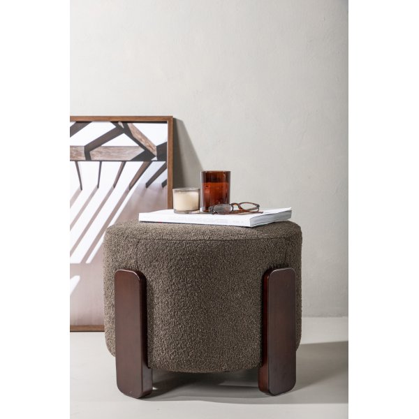 Coffey Hocker - Dunkelgrau