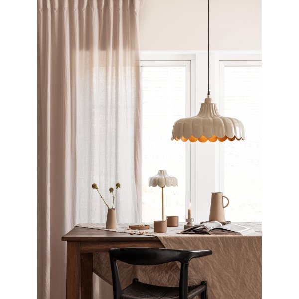 Wells Deckenleuchte - Beige/Gold - 43 cm