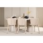 Esstisch Narvik mit 6 Astoria-Stühlen - Beige