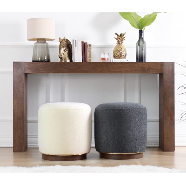 Hocker Zeone - Creme