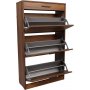 Shock Schuhschrank - Nussbaum