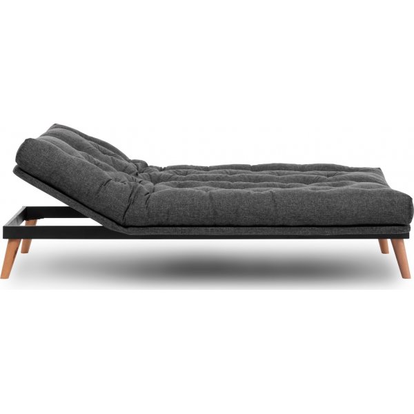 Schlafsofa Saki - Dunkelgrau