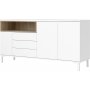 Roomers Sideboard - Weiß/Eiche