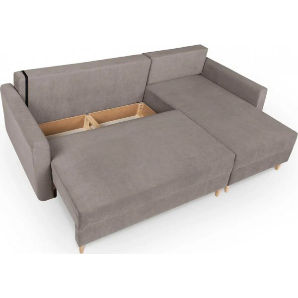 Schlafsofa Feliz - Braun