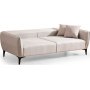Belissimo 3-Sitzer-Sofa - Weiß