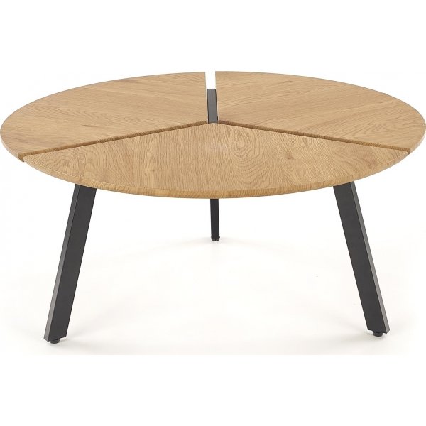 Josephina Couchtisch - Eiche/Schwarz