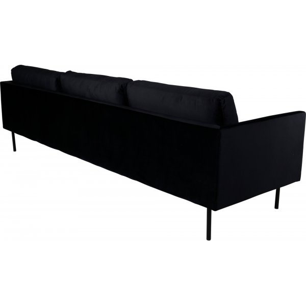Eden 3-Sitzer-Sofa - Schwarz
