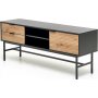 Laguna Medienbank - Artisan Eiche/Schwarz