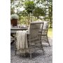Outdoor-Sessel aus naturfarbenem Kunstrattan