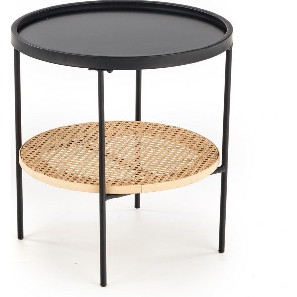 Match Couchtisch Ø45 cm - Schwarz