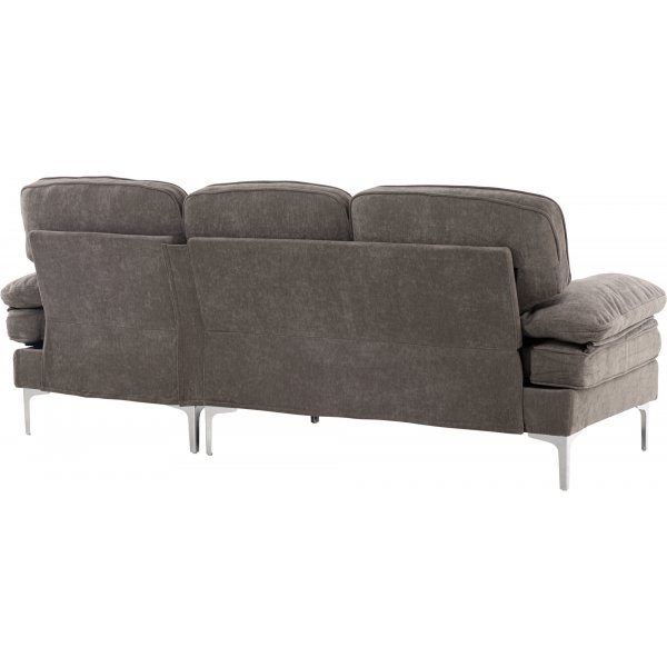 Remis Diwansofa - Dunkelgrau