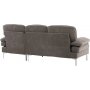 Remis Diwansofa - Dunkelgrau