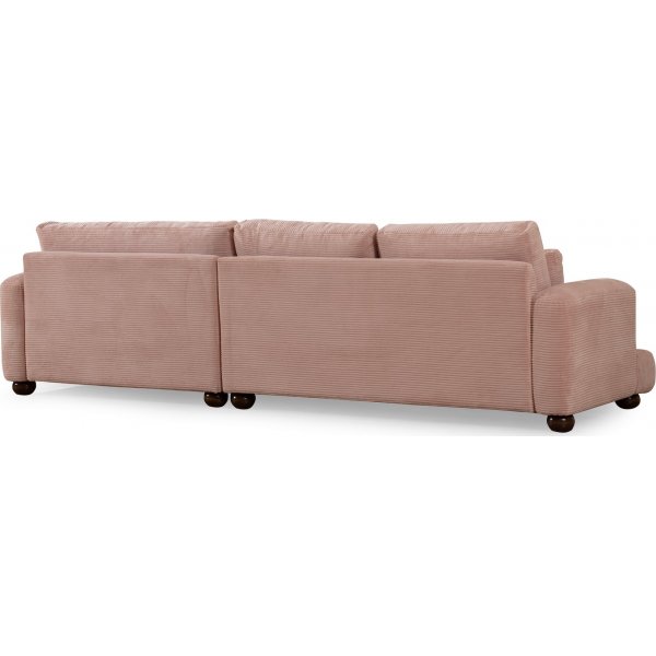 River Divansofa rechts - Pink