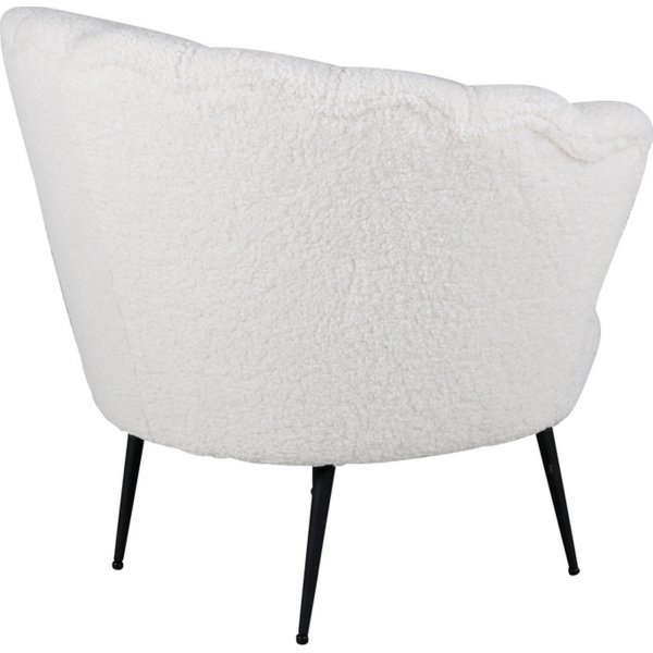Ballini Sessel - Weißer Teddy