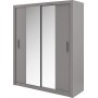 Einar Kleiderschrank 3 - Grau