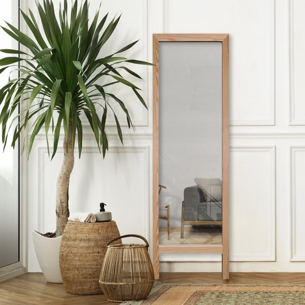 Cheval-Spiegel 45 x 145 cm - Beige
