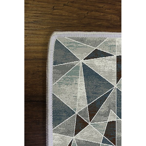 Tesson-Teppich Grau - 60 x 100 cm