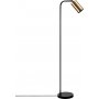 Smaragd-Stehlampe - Schwarz/Vintage