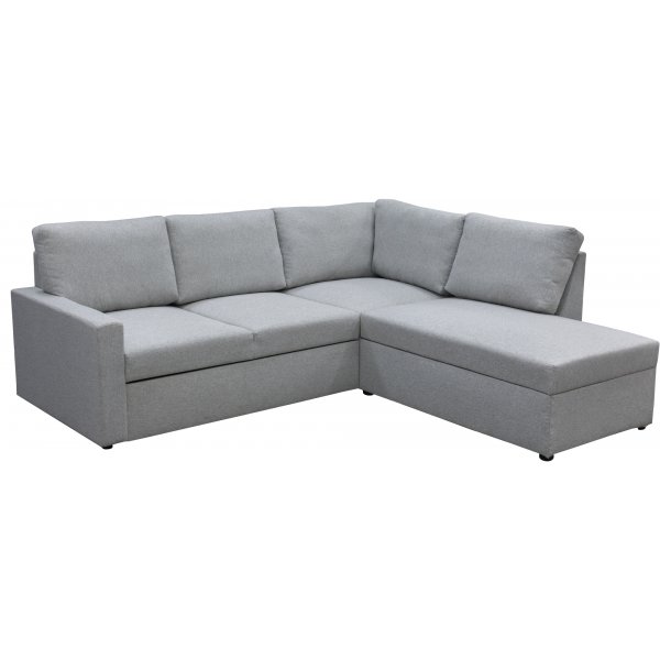Traumgraues Schlafsofa mit Stauraum und Ecksofa