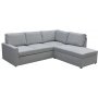 Traumgraues Schlafsofa mit Stauraum und Ecksofa