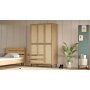 Ocean-Kleiderschrank - Walnuss/Eiche