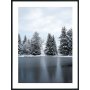 Posterworld - Motiv Gefrorener See - 50x70 cm