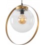 Hellbraune Deckenlampe - Gold