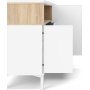 Roomers Sideboard - Weiß/Eiche