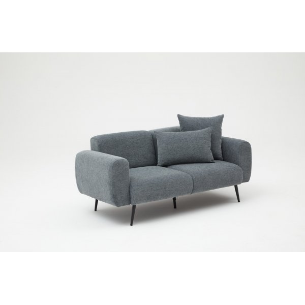 Flanko 2-Sitzer-Sofa Anthrazit