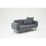 Flanko 2-Sitzer-Sofa Anthrazit