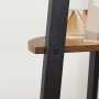 Nilla Eckregal 125 cm - Braun/Schwarz