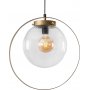 Hellbraune Deckenlampe - Gold