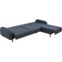 Kronos 2 Schlafsofa Dunkelblau