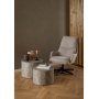 Dice Couchtisch Ø50/58 cm - Grau