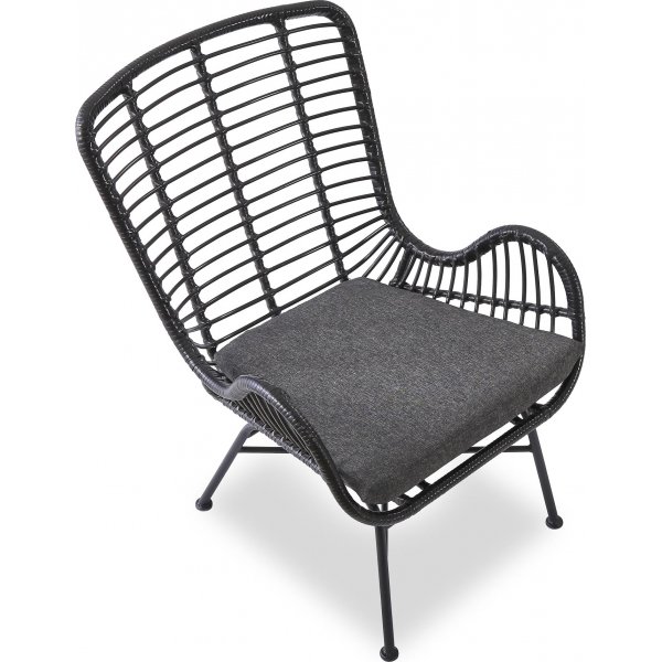 Minos-Sessel - Schwarz