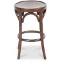 Bugholz Barhocker niedrig No 73 Classic - Nussbaum