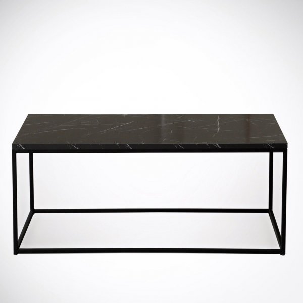 Cosco Couchtisch 95 x 55 cm - Schwarz/Weiß