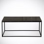 Cosco Couchtisch 95 x 55 cm - Schwarz/Weiß