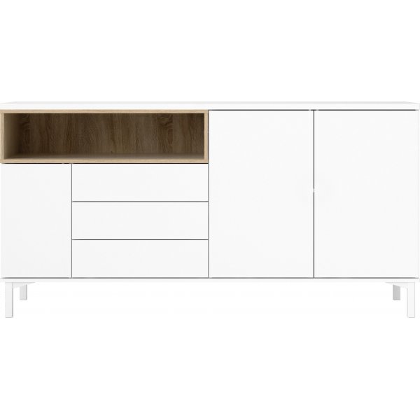 Roomers Sideboard - Weiß/Eiche