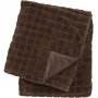 Luna Plaid 120 x 150 cm - Dunkles Nougat