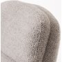 Manitoba-Liegestuhl mit Fußhocker - Taupe