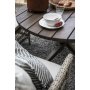 Outdoor-Sessel aus naturfarbenem Kunstrattan