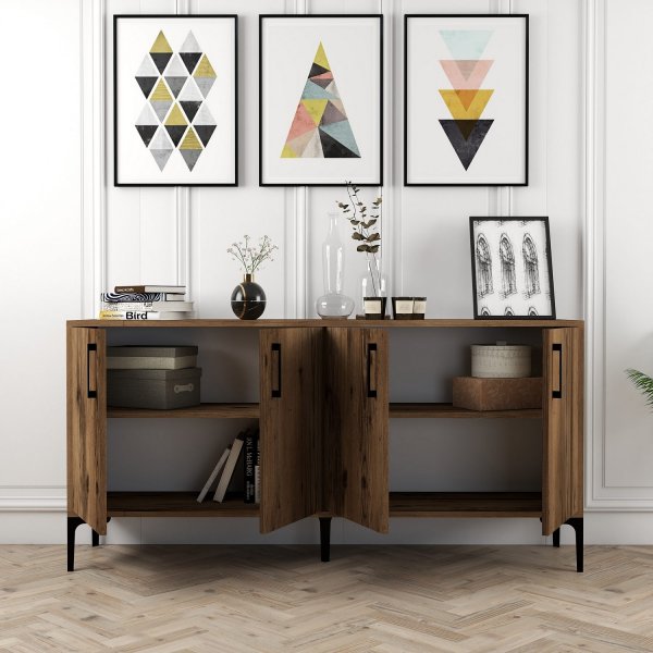 Kyiv Sideboard 160 cm - Nussbaum
