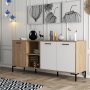 Aurora Sideboard - Eiche/weiß